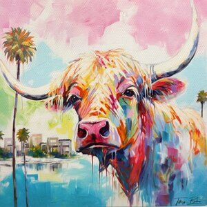 “Beverly Hills Heifer” by Tiffany Bohrer -